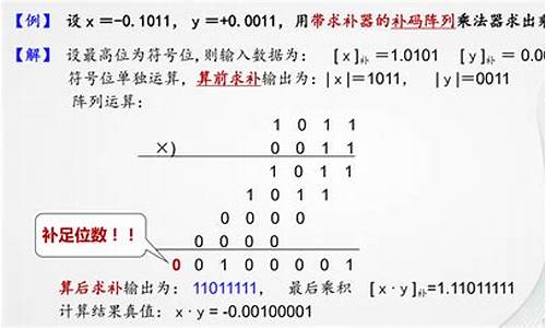 补码运算器 源码运算器_补码运算器 源码运算器的区别